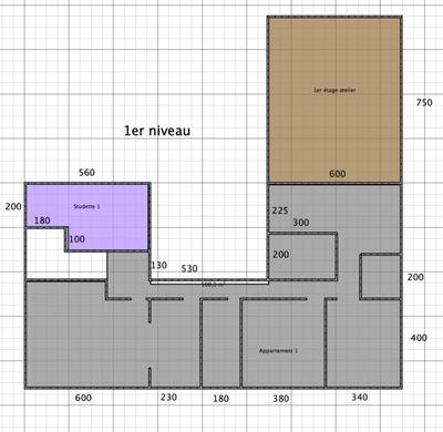 Immeuble - 488 m² - 10 pièces