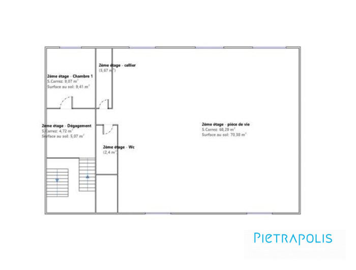 Duplex - 160 m² - 5 pièces