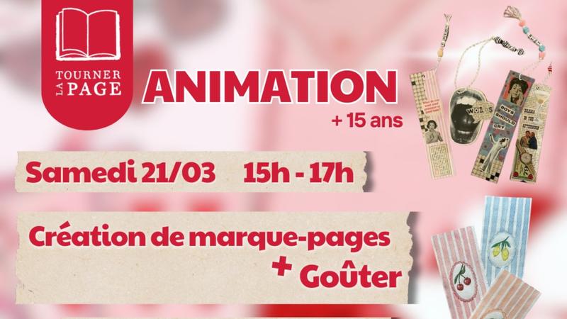 Animation : Création de marque-pages