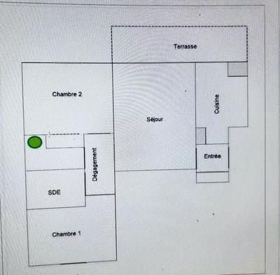 Appartement - 51 m² - 3 pièces