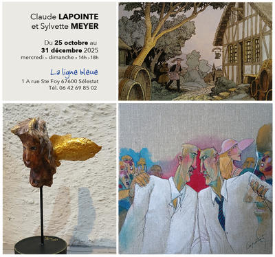 Exposition : Claude Lapointe et Sylvette Meyer
