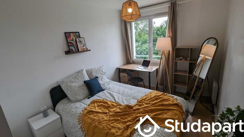 Chambre - 19 m² - 1 pièce