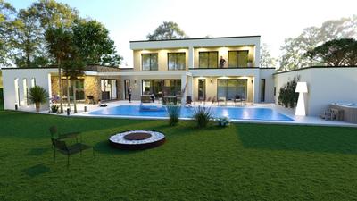 Terrain constructible - 1 462 m²