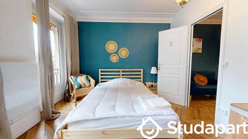 Chambre - 11 m² - 1 pièce