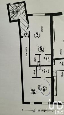 Appartement - 24 m² - 1 pièce