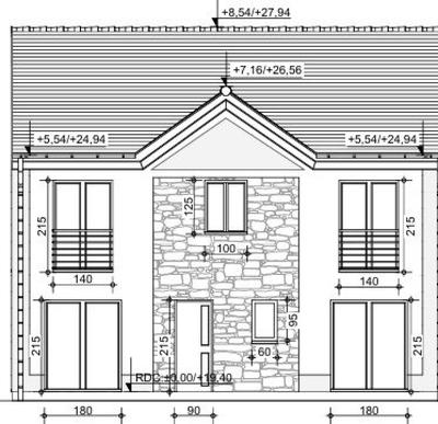 Maison - 125 m² - 7 pièces