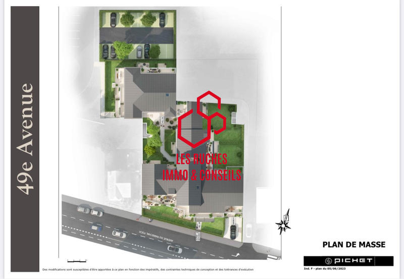 Appartement - 71 m² - 3 pièces