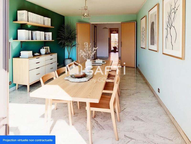 Appartement - 110 m² - 4 pièces