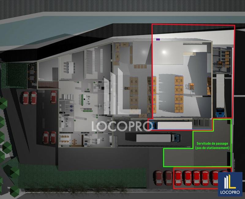Local d'activité / Entrepôt - 405 m²