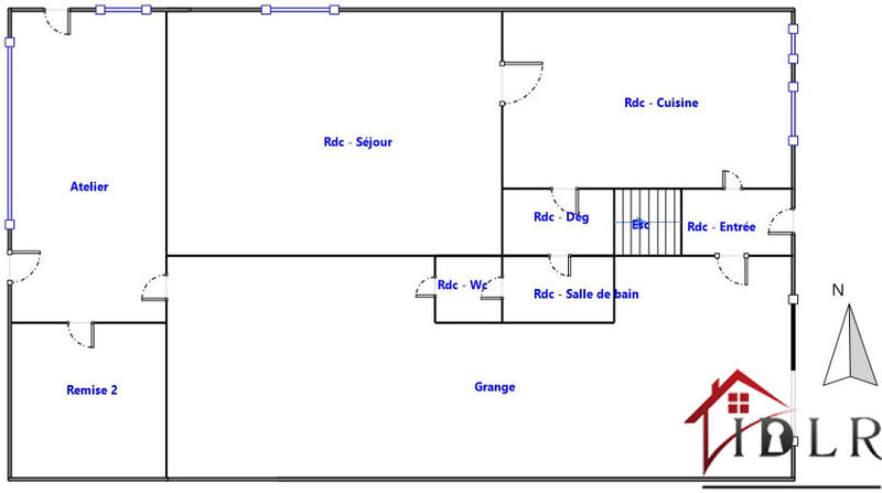 Maison - 91 m² - 3 pièces