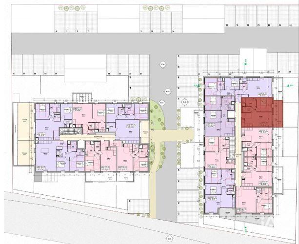 Appartement - 45 m² - 2 pièces