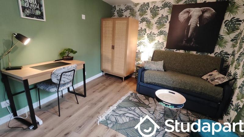 Chambre - 12 m² - 1 pièce