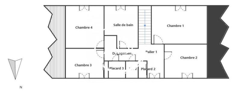 Maison ancienne - 129 m² - 5 pièces