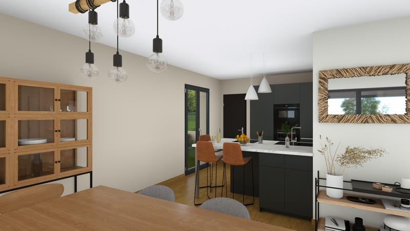 Maison - 105 m² - 6 pièces