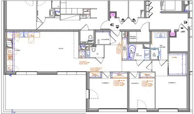 Appartement - 110 m² - 3 pièces