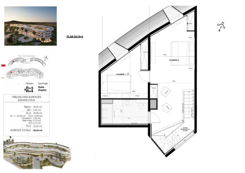 Appartement - 83 m² - 3 pièces