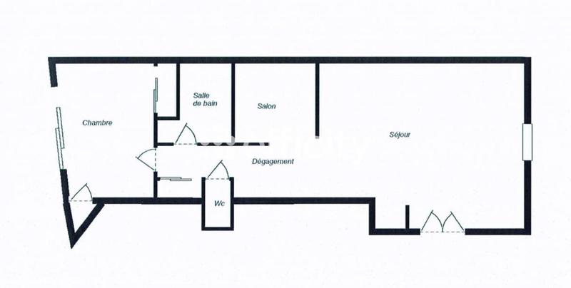 Appartement - 80 m² - 3 pièces