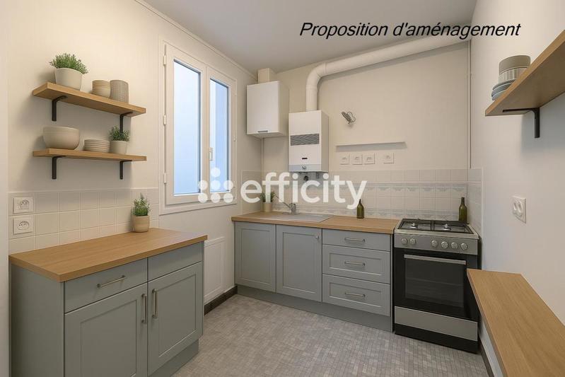 Appartement - 44 m² - 2 pièces