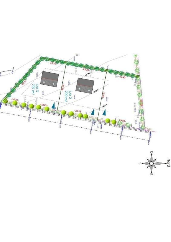 Terrain - 797 m²