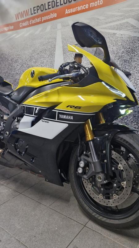 Yamaha R6 édition spéciale 40ᵉ anniversaire 600