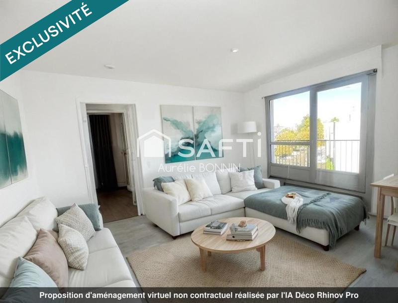 Appartement - 47 m² - 2 pièces