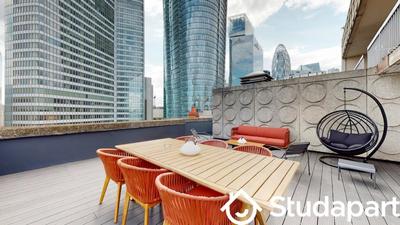 Chambre - 9 m² - 1 pièce