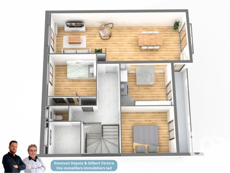 Maison - 155 m² - 8 pièces