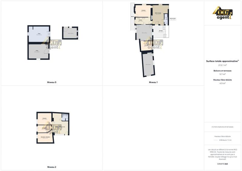 Maison - 121 m² - 8 pièces