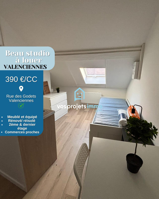 Appartement - 13 m² - 1 pièce