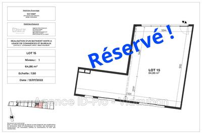 Local commercial - 65 m²