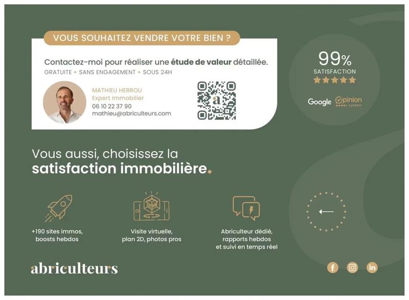 Appartement - 80 m² - 3 pièces