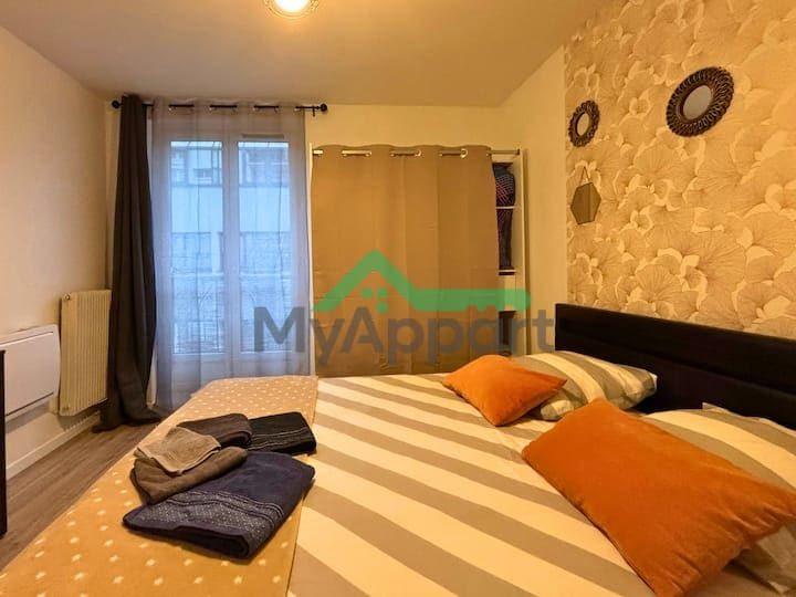 Appartement - 43 m² - 2 pièces