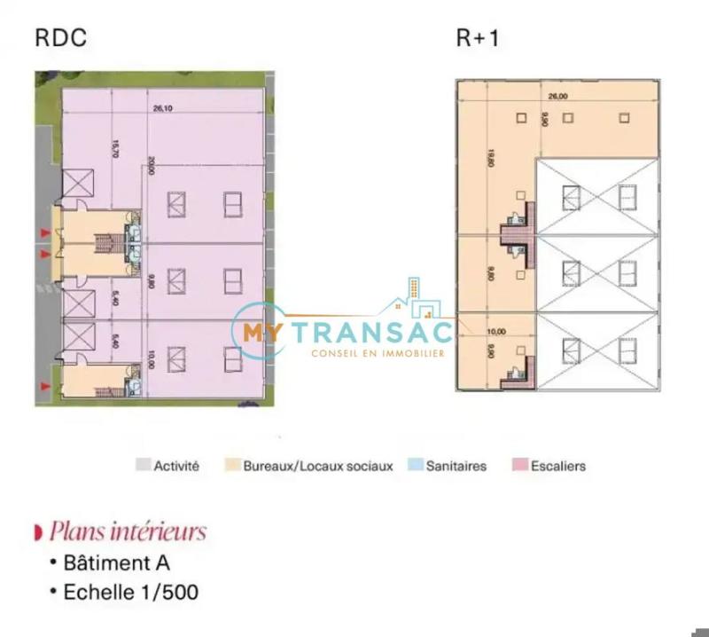Local d'activités - 407 m²