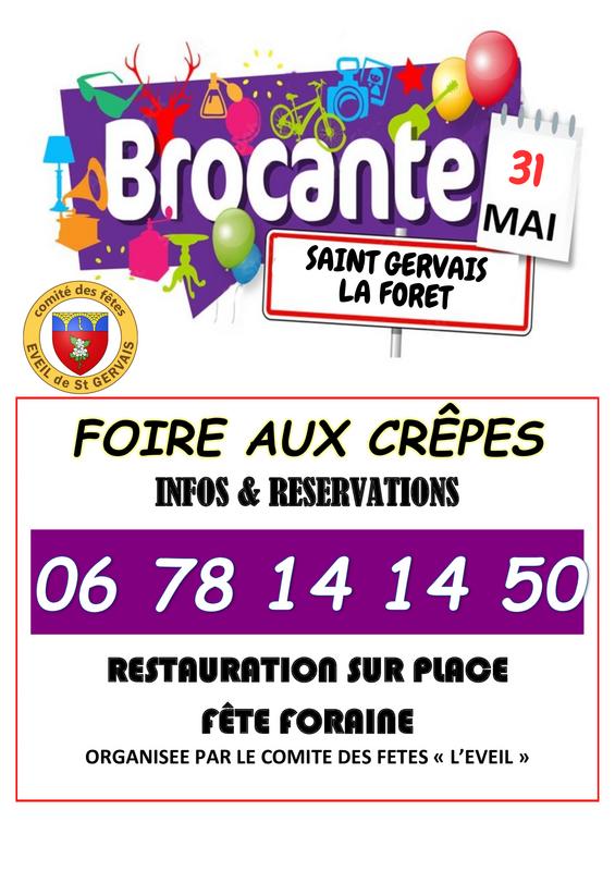 43ème brocante - foire aux crêpes