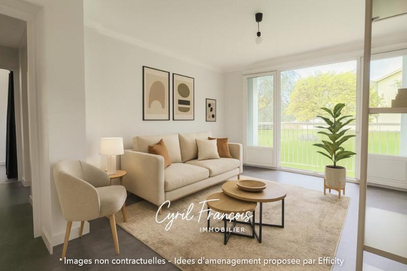 Appartement - 59 m² - 3 pièces