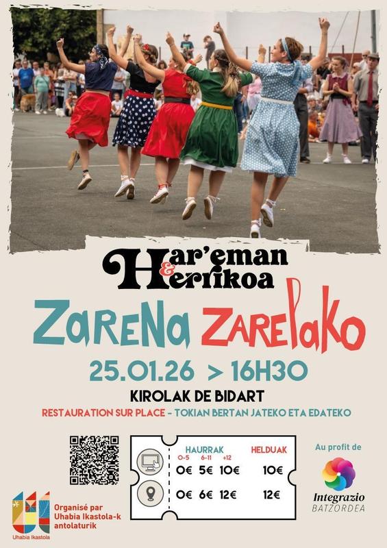 Spectacles Har'eman et Herikoa de la compagnie Zarena Zarelako.