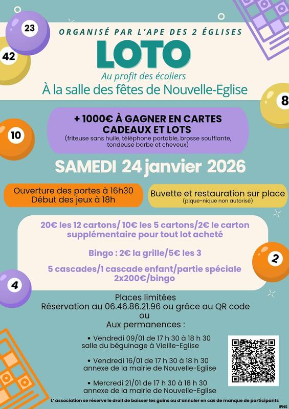 Loto - Nouvelle-Église