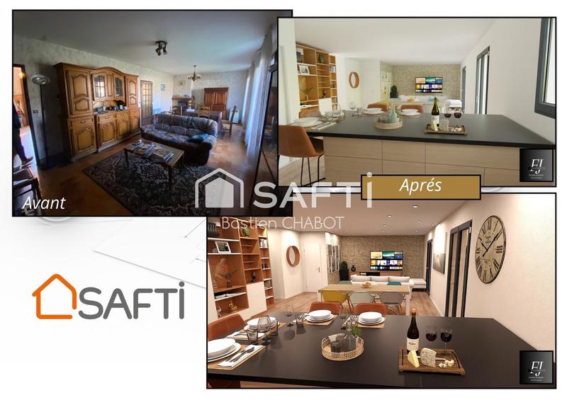 Maison - 89 m² - 4 pièces