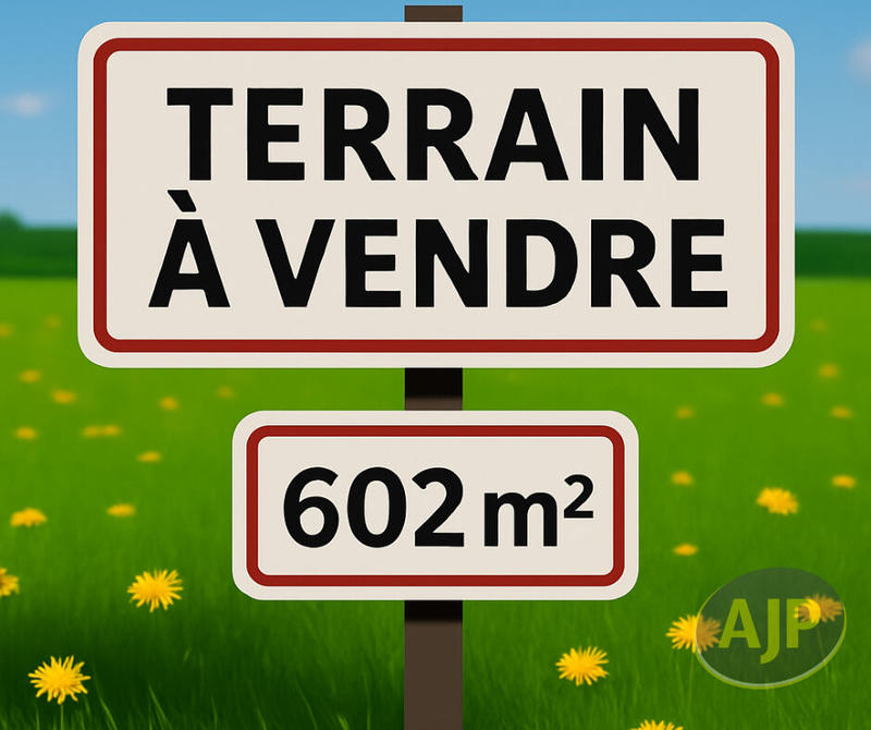Terrain - 602 m²