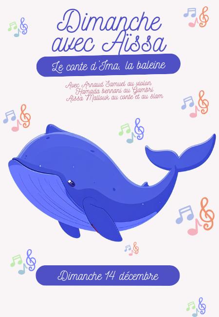 Dimanche avec Aïssa - le conte d'Ima, la baleine