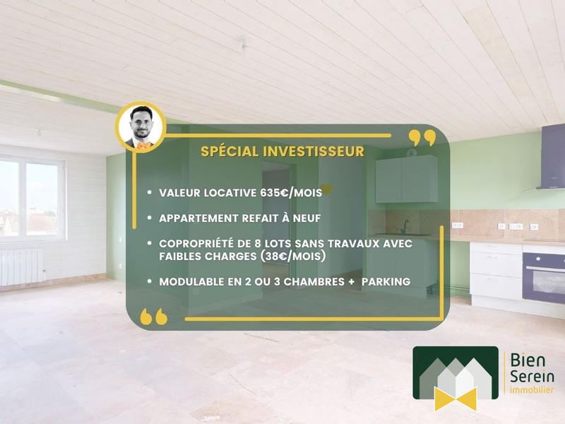 Appartement - 71 m² - 4 pièces