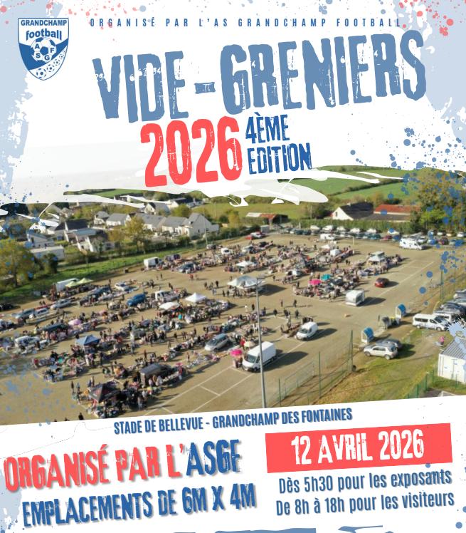 Vide-greniers as grandchamp football