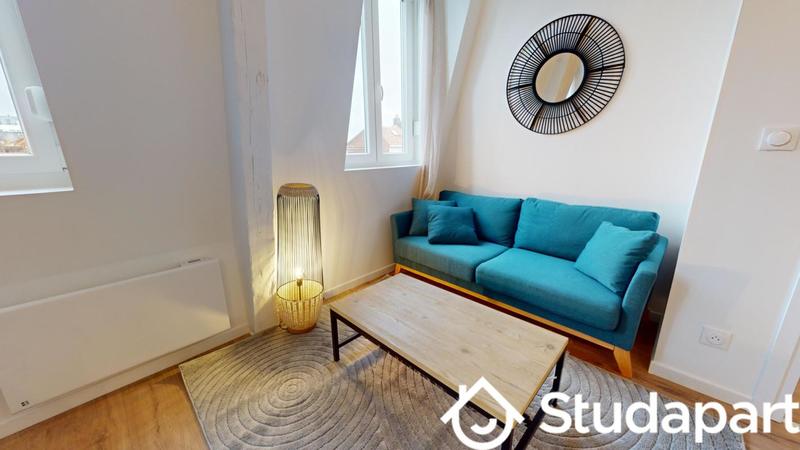 Chambre - 9 m² - 1 pièce