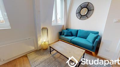 Chambre - 9 m² - 1 pièce