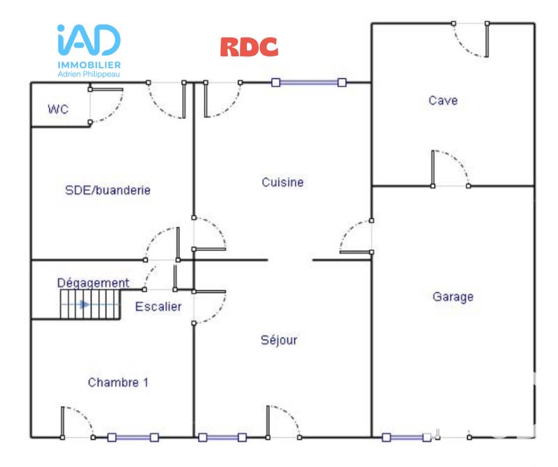 Maison - 115 m² - 6 pièces