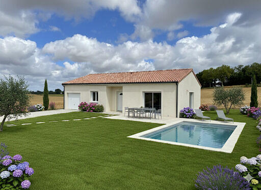 Maison - 75 m² - 4 pièces