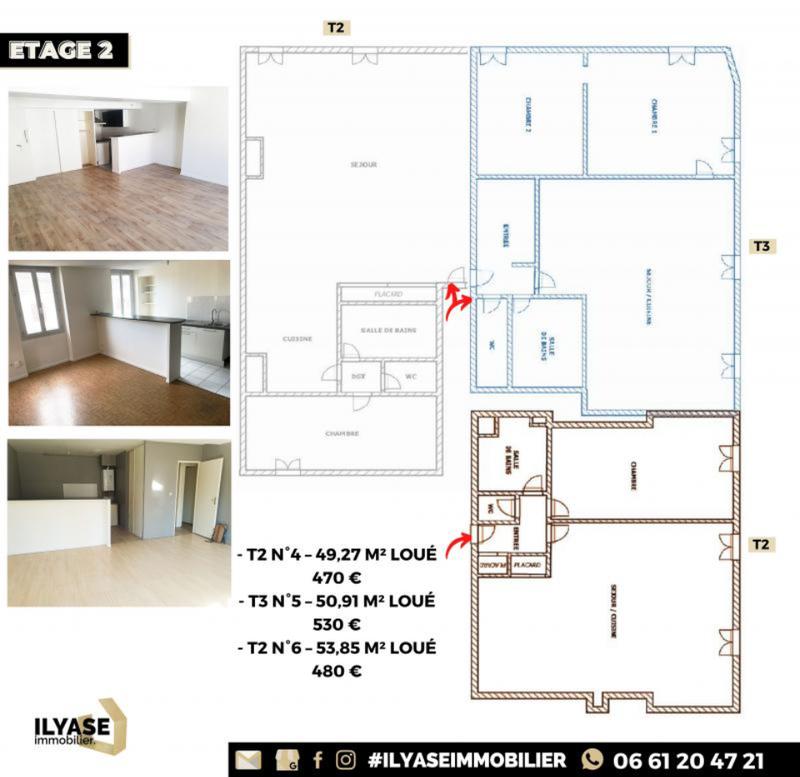 Immeuble - 444 m² - 24 pièces
