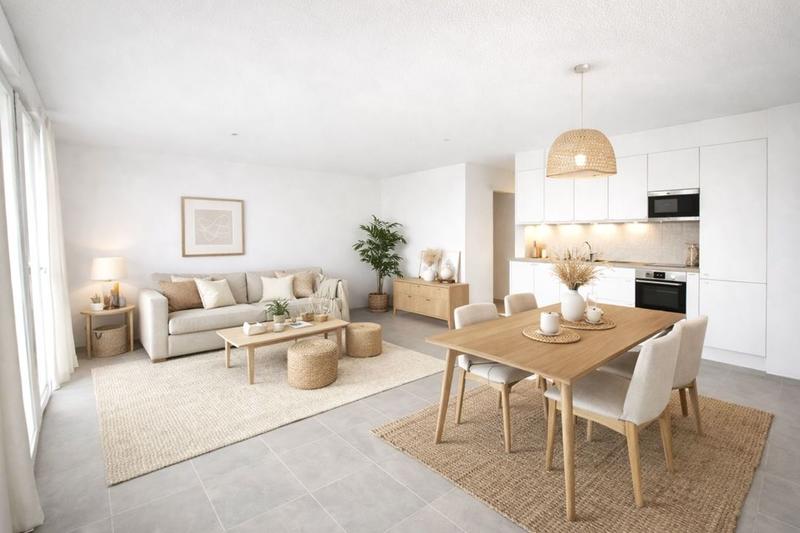 Appartement - 60 m² - 3 pièces