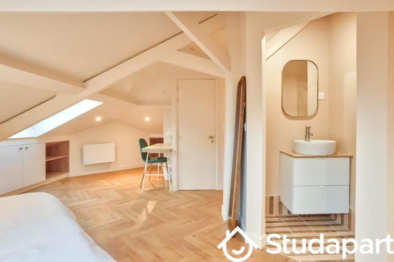 Chambre - 15 m² - 1 pièce