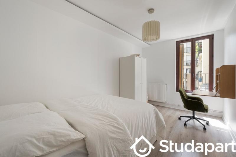 Chambre - 12 m² - 1 pièce